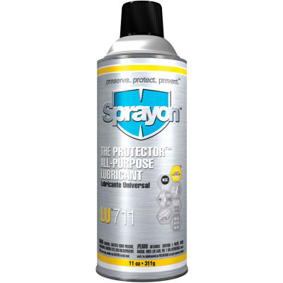 Sprayon LU711 The Protector All-Purpose Lubricant, 11 oz. Aerosol Can - SC0711000 - Pkg Qty 12