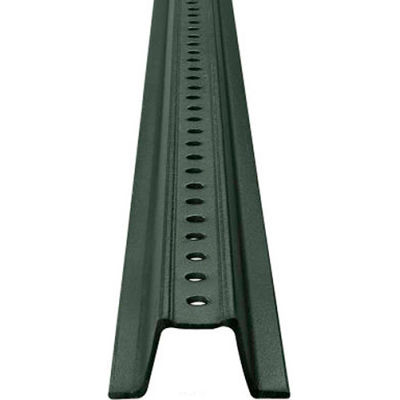 054-00002 U-Channel Sign Post, 8'L, 2 lbs./ft., Green