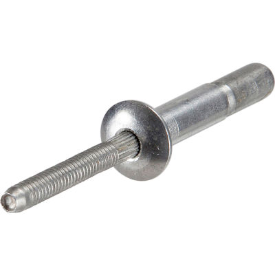 Pop Monobolt Blind Rivet - 3/16 - Dome Head - .062 - .270 Grip Range - Aluminum/Aluminum - 100 Pk
