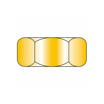 Hex Nut - M12 x 1.75 - 19AF - Steel - Zinc Yellow - Class 10.9 - DIN 934 - Pkg of 100