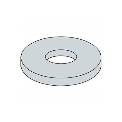 1/2" Fender Washer - .535" I.D. - .047/.08" Thick - Steel - Zinc - Grade 2 - Pkg of 50