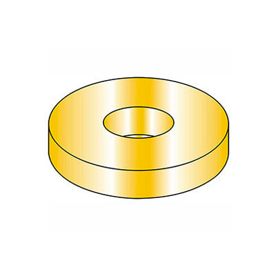 5/8" Flat Washer - USS - 21/32" I.D. - .122/.146" Thick - Steel - Yellow Zinc - Grade 8 - Pkg of 50