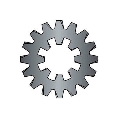 1/2" Combination Internal/External Tooth Lock Washer - Steel - Zinc - Pkg of 100