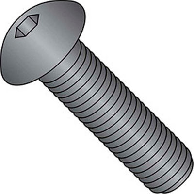 M10 x 1.5 x 16mm - Button Head Socket Cap Screw - 304 Stainless Steel - DIN 7380 - Pkg of 50