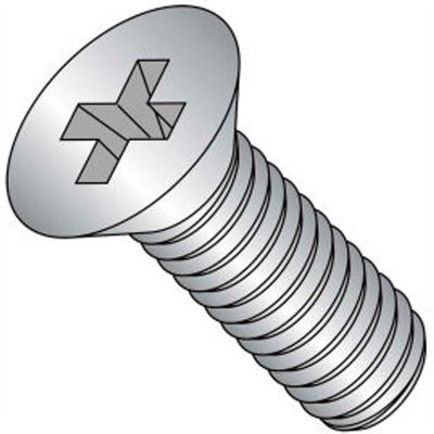 M3 x 0.5 x 16mm - Machine Screw - Phillips Flat Head - 304 Stainless Steel - DIN 965 - Pkg of 100
