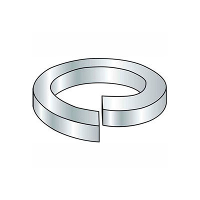 Split Lock Washer - M10 - Steel - Zinc Clear - Class 8.8 - DIN 127B - Pkg of 100