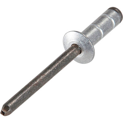 Multi-Grip Blind Rivet - 1/8 x 3-5 - Dome Head - .157 - .312 Grip Range - Aluminum/Steel - 500 Pk