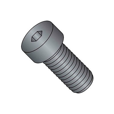 M10 x 1.5 x 25mm Low Socket Cap Screw - Steel - Black Oxide - DIN 125B - Class 8.8 - Pkg of 50