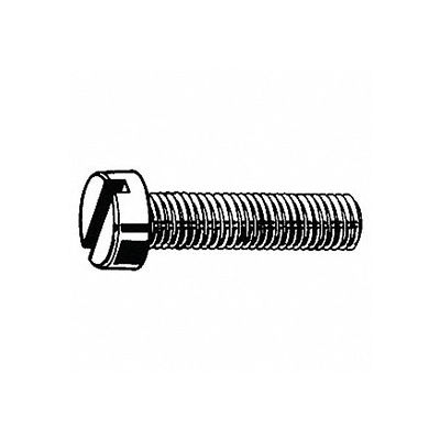 M4 x 0.7 x 5mm Cheese Head Machine Screw - Steel - Zinc - DIN 125B - Pkg of 100
