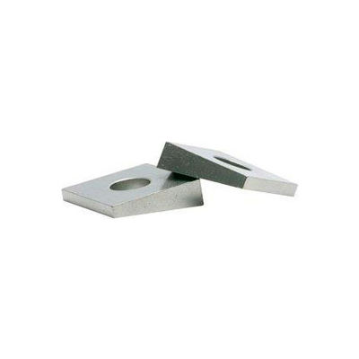 7/8" Malleable Bevel Washer - 15/16" I.D. - .313" Thick - Steel - Galvanized - Grade 2 - Pkg of 25