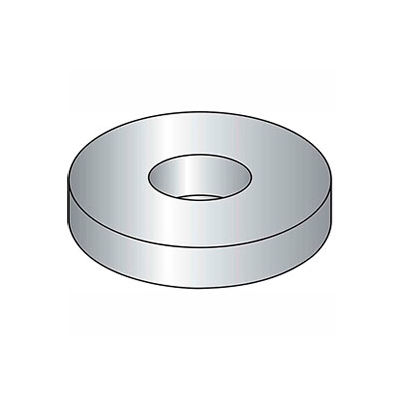1/4" Flat Washer - USS - 5/16" I.D. - .051/.08" Thick - Steel - Plain - Grade 2 - Pkg of 100