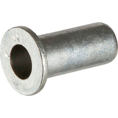 Flat Rivet Nut - 5/16-18 x .200 Grip - Aluminum - USA - Pkg of 25 - Titan Fasteners JMD516G200FA