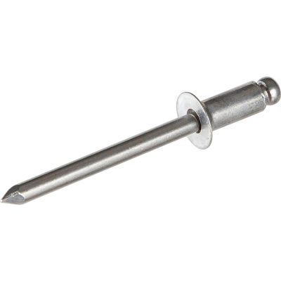 Pop Blind Rivet - 5/32 x 5-6 - Countersunk Head - Up to 3/8" Grip - Aluminum/Aluminum - Pkg of 500
