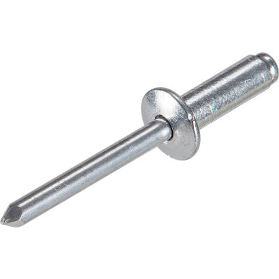 Pop Blind Rivet - 1/4 x 8-8 - Dome Head - Up to 1/2" Grip - Aluminum/Aluminum - USA - Pkg of 250