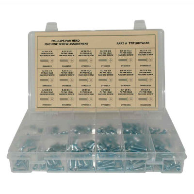 Fastener Kits & Assortments | Machine Screw Kits | 330 Piece Machine ...