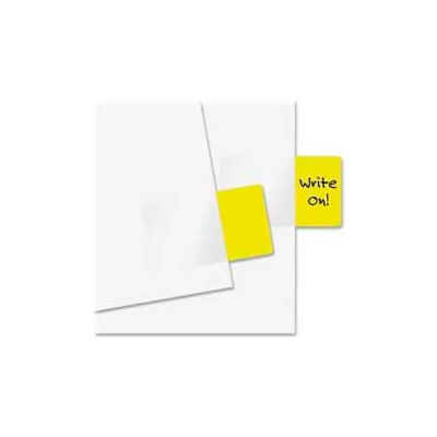 Redi-Tag® Standard Page Flags, 1" x 1-11/16", Yellow, 50 Flags/Pack