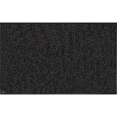MicroLuxx Entrance Mat 3/8 Thick 4 x 6' Brown / Black