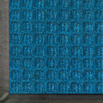 WaterHog® Classic Entrance Mat Waffle Pattern 3/8" Thick 6 x 20' Blue