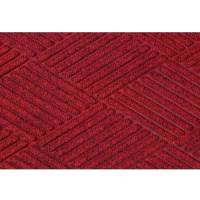 WaterHog® Classic Diamond Mat 3/8" Thick 6' x 6' Red/Black
