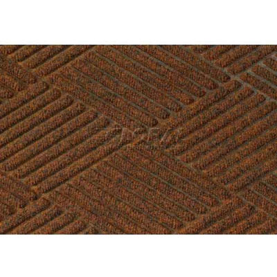 WaterHog Fashion Diamond Mat, Dark Brown 4' x 6'