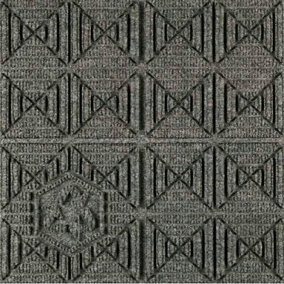 Waterhog Eco Premier Carpet Tile 221577716000, Geometric, 18"L X 18"W X 7/16"H, Regal Red, 10-PK