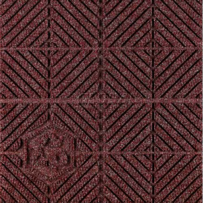 Waterhog Eco Premier Carpet Tile 221776716000, Diagonal, 18"L X 18"W X 7/16"H, Khaki, 10-PK