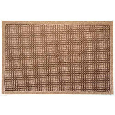 WaterHog Fashion Entrance Mat, Med Brown 6' x 20'
