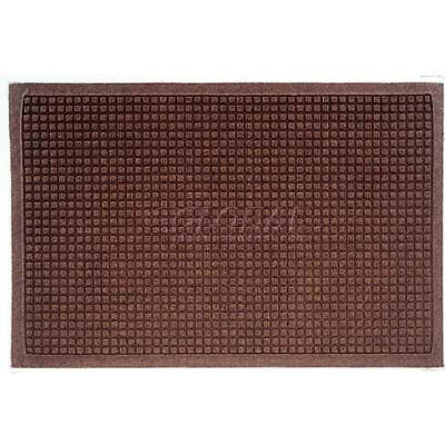 WaterHog Fashion Entrance Mat, Dark Brown 4' x 8'