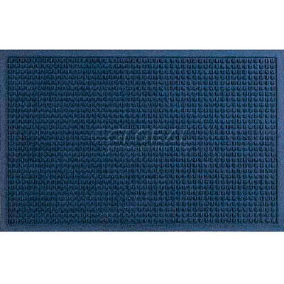 WaterHog® Entrance Mat Fashion Border 3/8" Thick 6' x 8' Navy