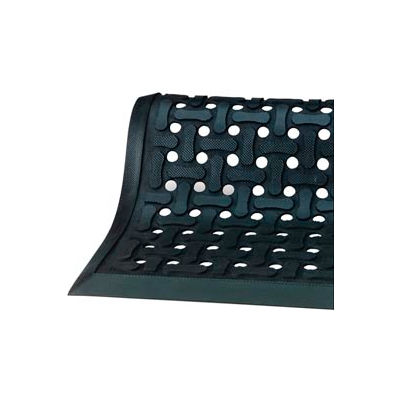 Comfort Flow HD Anti-Fatigue Mat 3/8" Thick 3' x 5' Black
