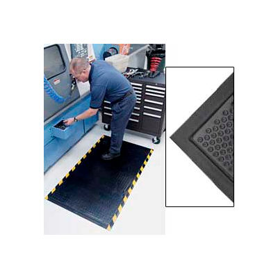 Happy Feet Grip Mat 1/2" Thick 3' x 5' Black