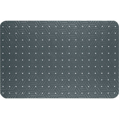 M+A Matting WetStep Drainable Mat, 3' x 5', Gray - 789020035