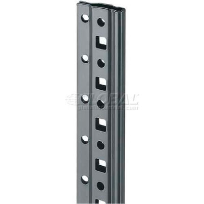 Tri-Boro Box Post 1/2" x 1-7/8" x 3'3"H, Dark Gray