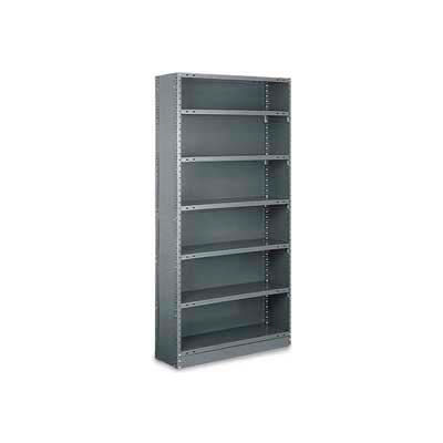 Tri-Boro T-Bolt Closed Starter, CST99-3636-8X, 36"W x 36"D x 99"H, 8 Shelves, 18 Ga., Dark Gray