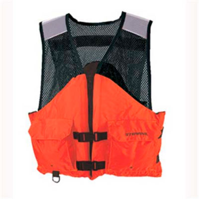 Stearns® Work Zone Gear™ Life Vest, USCG Type III, Orange, Nylon, M ...