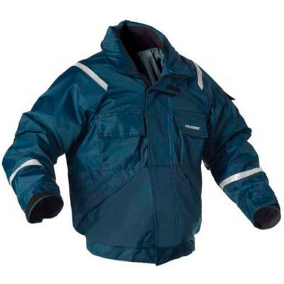 Stearns® Powerboat Flotation Jacket, USCG Type III, Navy, Nylon, 2XL