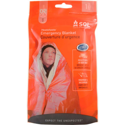 Survive Outdoors Longer® Emergency Blanket, 56" x 84"