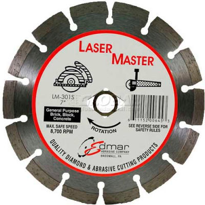 Edmar 7" Heavy Duty Segmented Blade