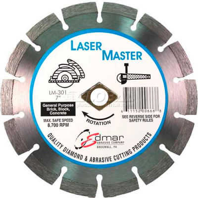 Edmar 7" Premium Segmented Saw Blade