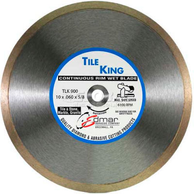 Edmar 10" Super Continuous Rim Wet Saw Blade