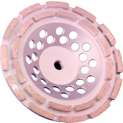 Edmar Abrasive Company 00878S Double Rim Cup Grinding Wheel 7" x 5/8"-11 Diamond