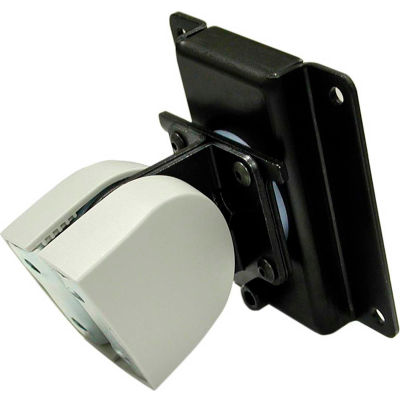 Ergotron® 100 Series Single Pivot Monitor Mount, Black/Gray
