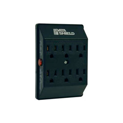 Tripp Lite SK6-0B Isobar Surge Protector/Suppressor, 6 Outlets, Direct Plug-In, 750 Joules 