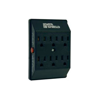 Tripp Lite SK6-0B Isobar Surge Protector/Suppressor, 6 Outlets, Direct Plug-In, 750 Joules
