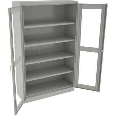 Cabinets | See Thru Door | Tennsco C-Thru Jumbo Storage Cabinet ...