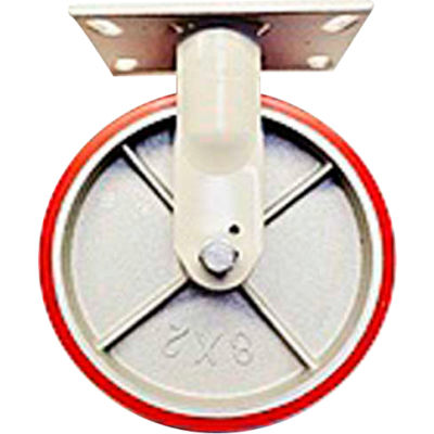 Fairbanks Rigid Caster W36-4-PO - Polyurethane 4" Dia. - 900 Lb. Capacity