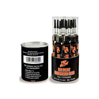 Tri-Flow Industrial Lubricant, Pinpoint Lubricator W/ Merchandiser - TFPN20028 - Pkg Qty 12