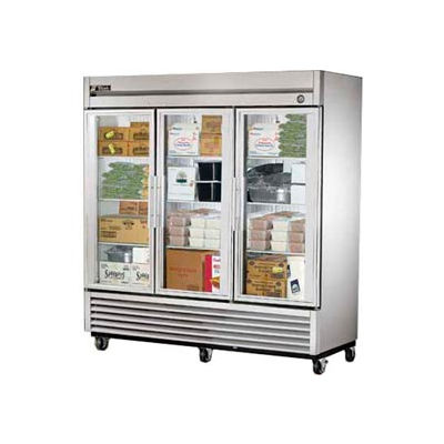 True® T-72FG Freezer Reach-In 3 Section - 78-1/8"W X 29-3/4"D X 79-1/8"H