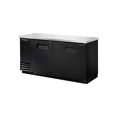 True® TBB-3 Back Bar Cooler 2 Section - 69-1/8"W X 27-3/4"D X 37"H