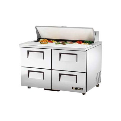 True® TSSU-48-12D-4 Sandwich/Salad Unit - 48-3/8"W X 30-1/8"D X 36-3/4"H